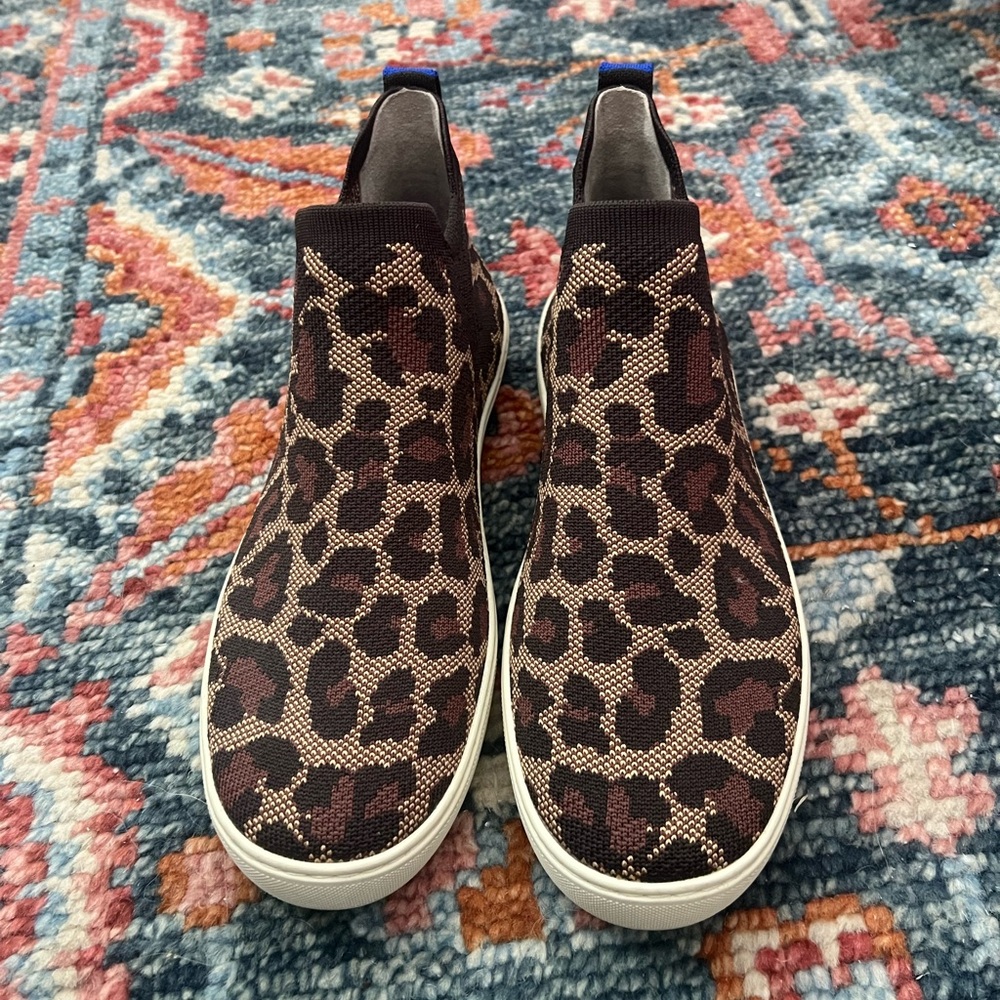 Rothy’s The Chelsea Boot in Wildcat Limited Edition Leopard Sprint, Sneakers